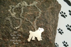 Selling: Necklace Black Russian Terrier * 925 sterling silver