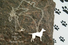 Selling: Necklace Manchester Terrier * 925 sterling silver