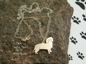 Selling: Necklace Alpine Hound * 925 sterling silver