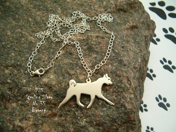 Selling: Necklace Basenji * 925 sterling silver