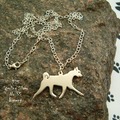 Selling: Necklace Basenji * 925 sterling silver