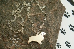 Selling: Necklace Spaniel Clumber * 925 sterling silver