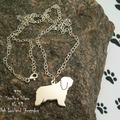 Selling: Necklace Polish Lowland Sheepdog * 925 sterling silver