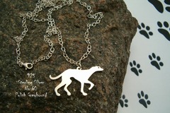Selling: Necklace Polish Greyhound * 925 sterling silver