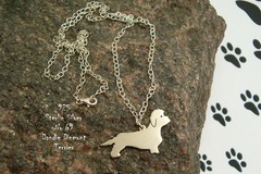 Selling: Necklace Dandie Dinmont Terrier * 925 sterling silver