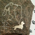 Selling: Necklace Dandie Dinmont Terrier * 925 sterling silver