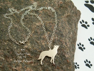 Selling: Necklace Belgian Malinois * 925 sterling silver