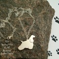 Selling: Necklace American Cocker Spaniel * 925 sterling silver