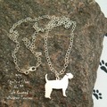 Selling: Necklace Soft Coated Wheaten Terrier * 925 sterling silver
