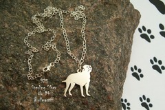 Selling: Necklace Bullmastiff * 925 sterling silver