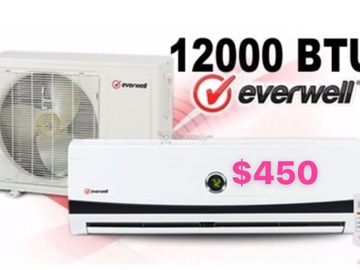 Ofreciendo Productos: Everwell Portable Air Conditioning unit 12000 BTU