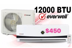 Selling Products: Everwell Portable Air Conditioning unit 12000 BTU