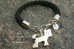 Selling: Bracelet Yorkshire Terrier * 925 silver sterling