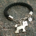 Selling: Bracelet Yorkshire Terrier * 925 silver sterling