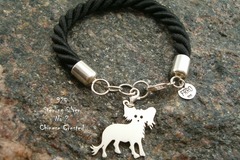 Selling: Bracelet Chinese Crested Dog * 925 silver sterling
