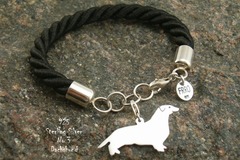 Selling: Bracelet Dachschund * 925 silver sterling