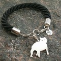 Selling: Bracelet Pit bull * 925 silver sterling