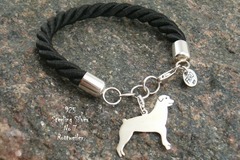 Selling: Bracelet Rottweiler * 925 silver sterling