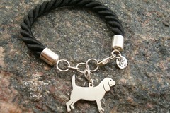 Selling: Bracelet  Beagle * 925 silver sterling