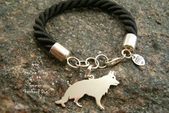 Selling: Bracelet  German Shepherd * 925 silver sterling
