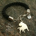 Selling: Bracelet English Bull Terrier * 925 silver sterling