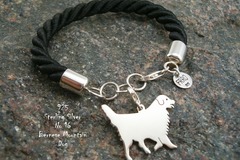 Selling: Bracelet Bernese Mountain Dog * 925 silver sterling