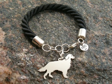 Selling: Bracelet  Irish Setter * 925 silver sterling