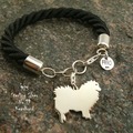 Selling: Bracelet  Keeshound * 925 silver sterling