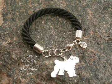 Selling: Bracelet  Black Russian Terrier * 925 silve * 925 silver sterling