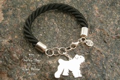 Selling: Bracelet  Black Russian Terrier * 925 silve * 925 silver sterling