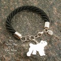 Selling: Bracelet  Black Russian Terrier * 925 silve * 925 silver sterling