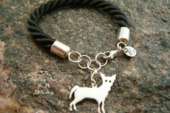 Selling: Bracelet  Chihuahua * 925 silver sterling