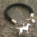 Selling: Bracelet  Manchester Terrier * 925 silver sterling
