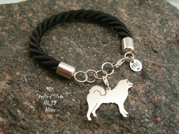 Selling: Bracelet  Akita * 925 silver sterling
