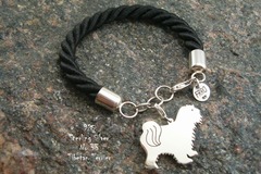 Selling: Bracelet  Tibetan Terrier * 925 silver sterling