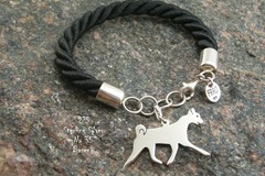 Selling: Bracelet  Basenji * 925 silver sterling