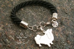 Selling: Bracelet  Tibetan Spaniel * 925 silver sterling