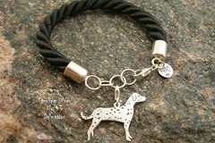 Selling: Bracelet  Dalmatian * 925 silver sterling