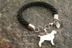 Selling: Bracelet  Wirehaired Pointing Griffon * 925 silver sterling
