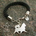 Selling: Bracelet  Chihuahua long haired * 925 silver sterling