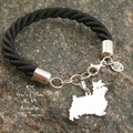 Selling: Bracelet  Australian Silky Terrier * 925 silver sterling