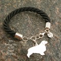 Selling: Bracelet  Spaniel Clumber * 925 silver sterling
