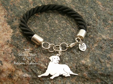 Selling: Bracelet  Labrador * 925 silver sterling