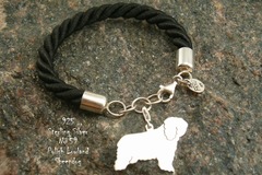 Selling: Bracelet  Polish Lowland Sheepdog * 925 silver sterling