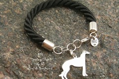Selling: Bracelet  English Greyhound * 925 silver sterling