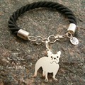 Selling: Bracelet  French Bulldog * 925 silver sterling