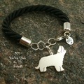Selling: Bracelet  Briard French Shepherd * 925 silver sterling
