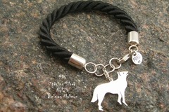 Selling: Bracelet  Belgian Malinois * 925 silver sterling
