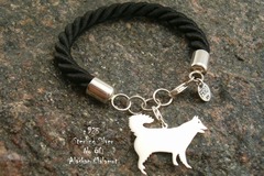 Selling: Bracelet  Alaskan Malamut * 925 silver sterling