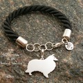 Selling: Bracelet  Shetland Seepdog * 925 silver sterling